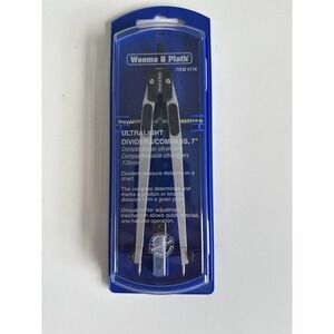 Weems & Plath Ultralight Dividers/Compass 7" Item #176